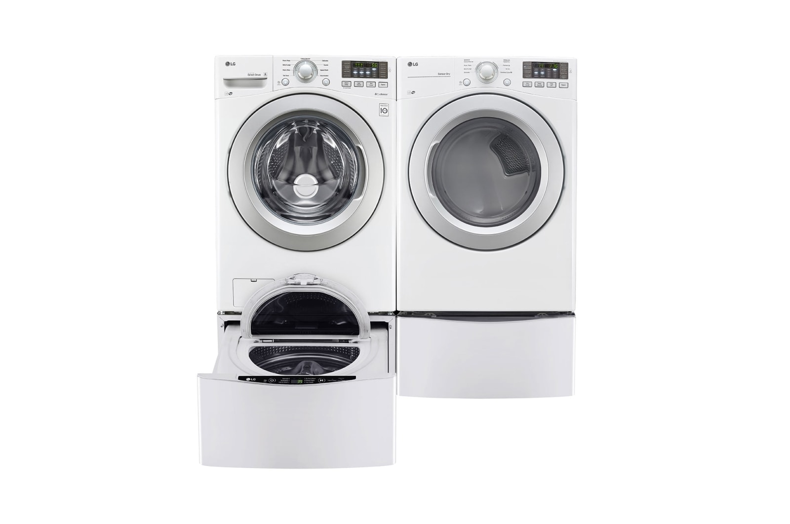 LG Laveuse à super grande capacité de 5,2 pi3 dotée de la technologie 6MotionMC, WM3270CW