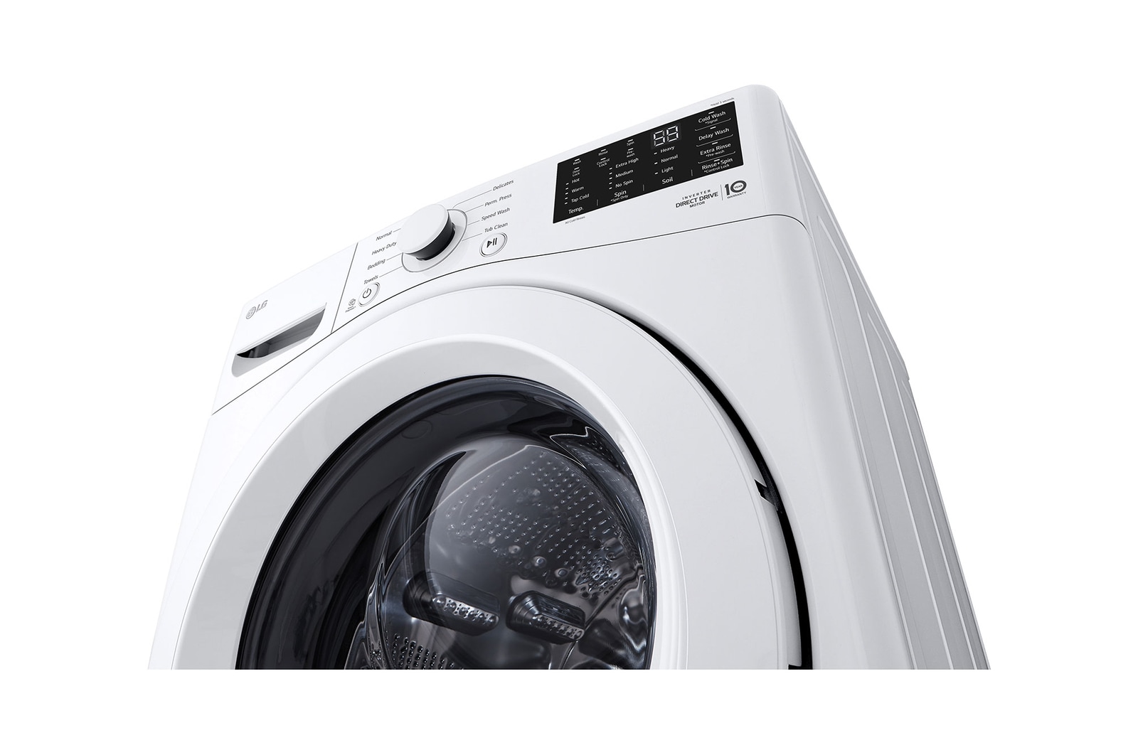 Détail du panneau de boutons à faible perspective