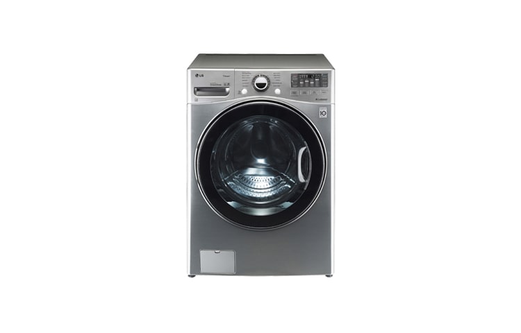 Vue avant de Laveuse à vapeur SteamWasher à super grande capacité de 4,6 pi 3 avec technologie TurboWash WM3470HVA