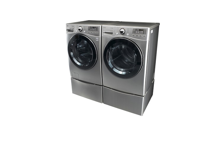 LG Laveuse à vapeur SteamWasher à super grande capacité de 4,6 pi 3 avec technologie TurboWash, WM3470HVA