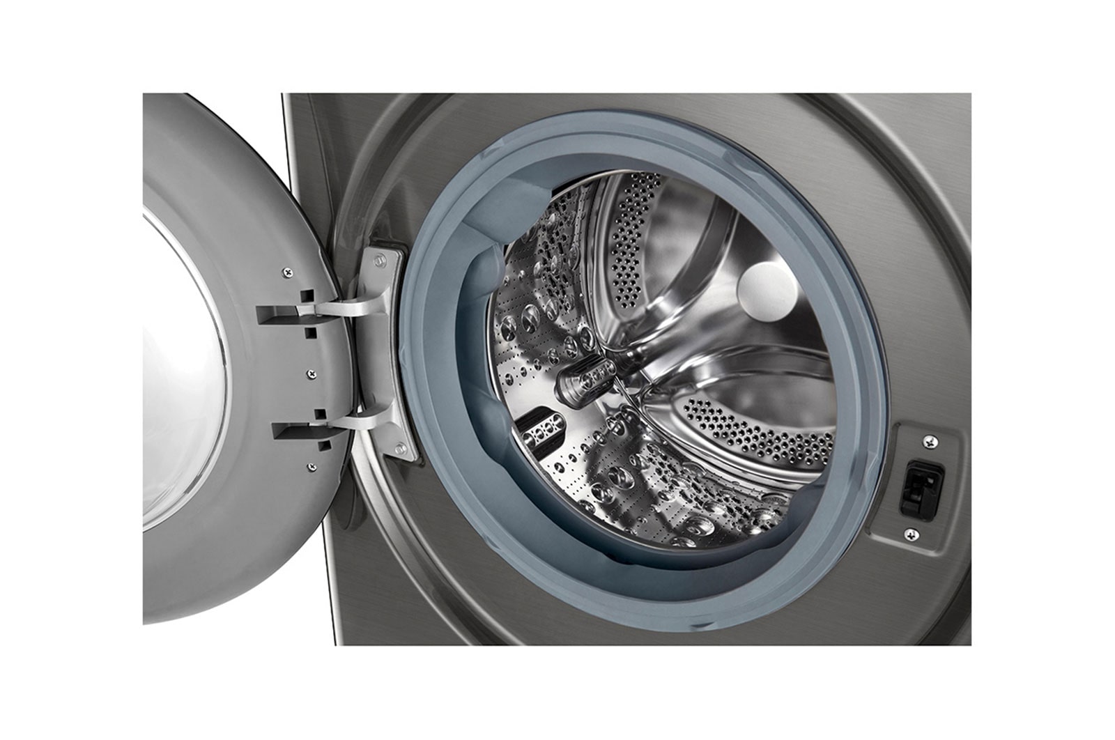 LG Laveuse-sécheuse de 2,6 pi³, AI DD🅫, TurboWash🅫, vapeur, WM3555HVA