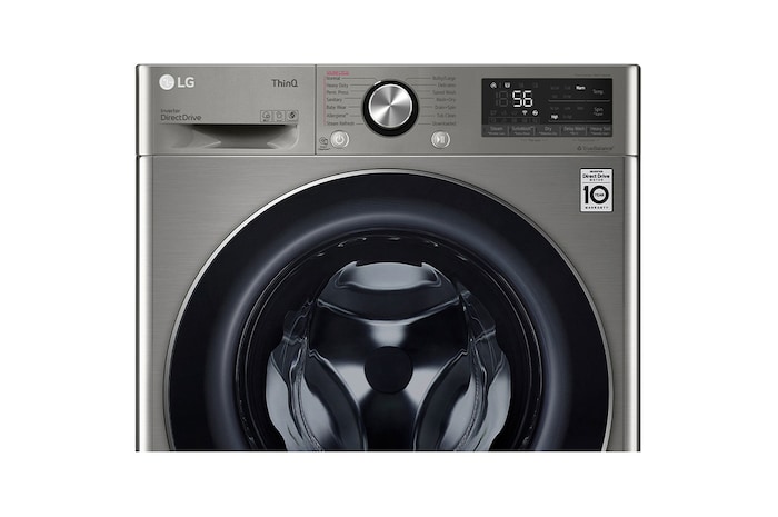 LG Laveuse-sécheuse de 2,6 pi³, AI DD🅫, TurboWash🅫, vapeur, WM3555HVA