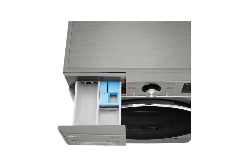 LG Laveuse-sécheuse de 2,6 pi³, AI DD🅫, TurboWash🅫, vapeur, WM3555HVA