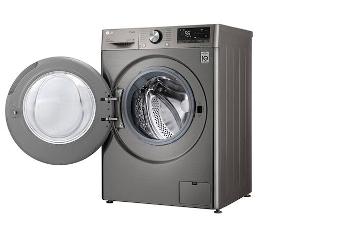 LG Laveuse-sécheuse de 2,6 pi³, AI DD🅫, TurboWash🅫, vapeur, WM3555HVA