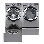LG Laveuse de très grande capacité de 5,2 pi3 avec tambour en acier inoxydable NeveRustMC, WM3670HVA