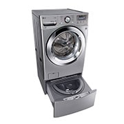 LG Laveuse de très grande capacité de 5,2 pi3 avec tambour en acier inoxydable NeveRustMC, WM3670HVA