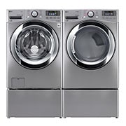 LG Laveuse de très grande capacité de 5,2 pi3 avec tambour en acier inoxydable NeveRustMC, WM3670HVA