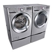 LG Laveuse de très grande capacité de 5,2 pi3 avec tambour en acier inoxydable NeveRustMC, WM3670HVA