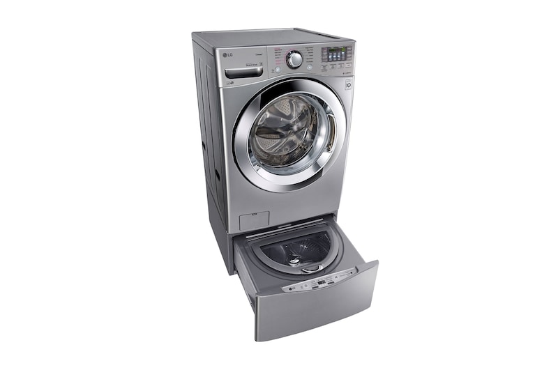 LG Laveuse de très grande capacité de 5,2 pi3 avec tambour en acier inoxydable NeveRustMC, WM3670HVA