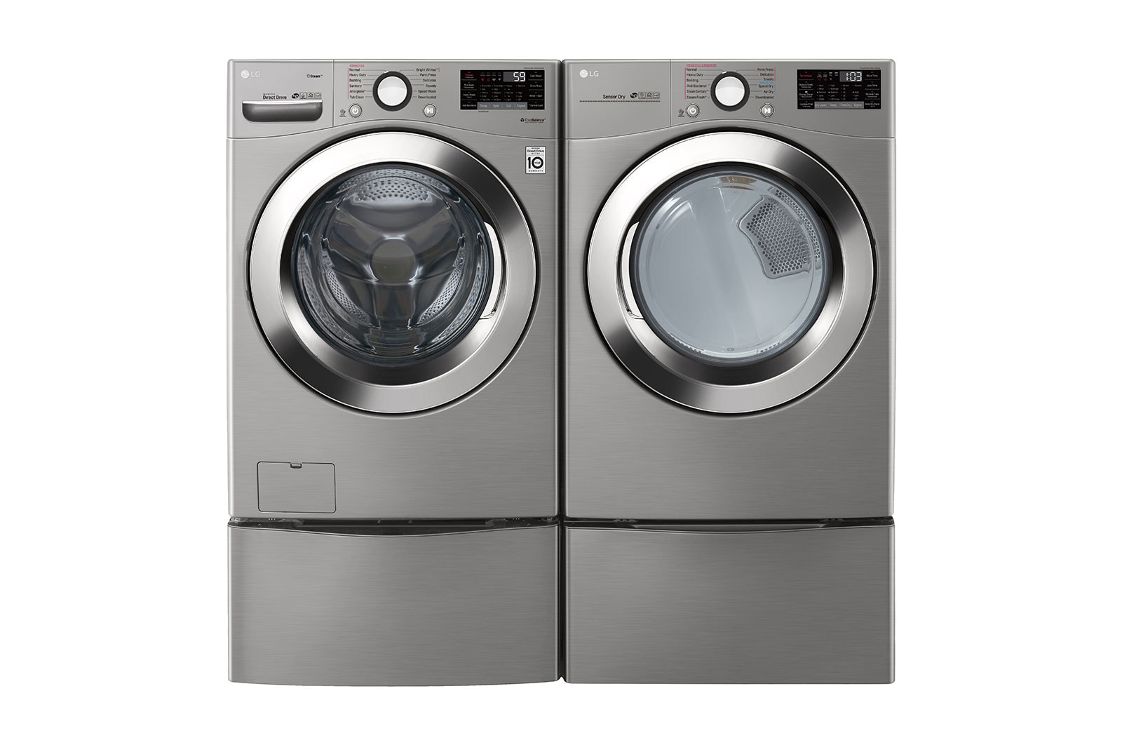 LG Laveuse intelligente à chargement frontal à ultra grande capacité (5,2 pi³) prenant en charge le Wi-Fi, WM3700HVA