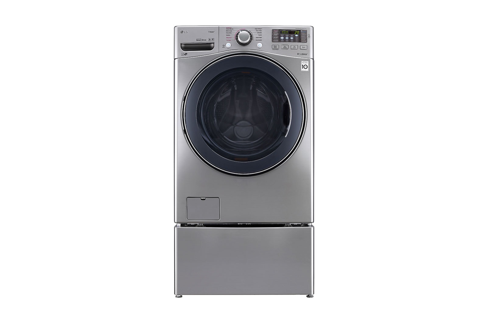 LG Laveuse de très grande capacité de 5,2 pi3 avec tambour en acier inoxydable NeveRust<sup>MC</sup>, WM3770HVA
