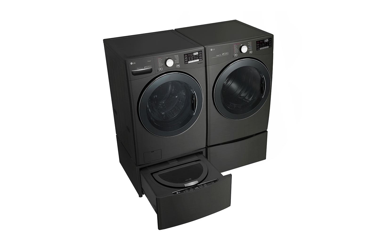 LG Laveuse à super grande capacité de 5,2 pi³ avec tambour en acier inoxydable NeveRust<sup>MC</sup>, WM3800HBA