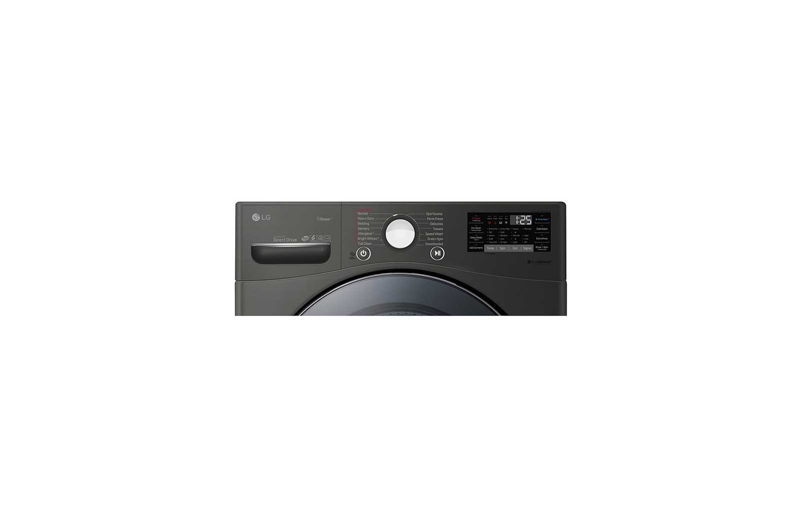LG Laveuse à super grande capacité de 5,2 pi³ avec tambour en acier inoxydable NeveRust<sup>MC</sup>, WM3800HBA