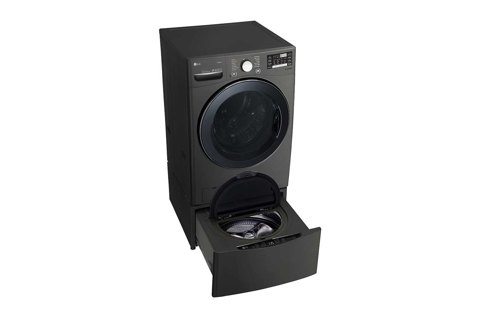 LG Laveuse à super grande capacité de 5,2 pi³ avec tambour en acier inoxydable NeveRust<sup>MC</sup>, WM3800HBA