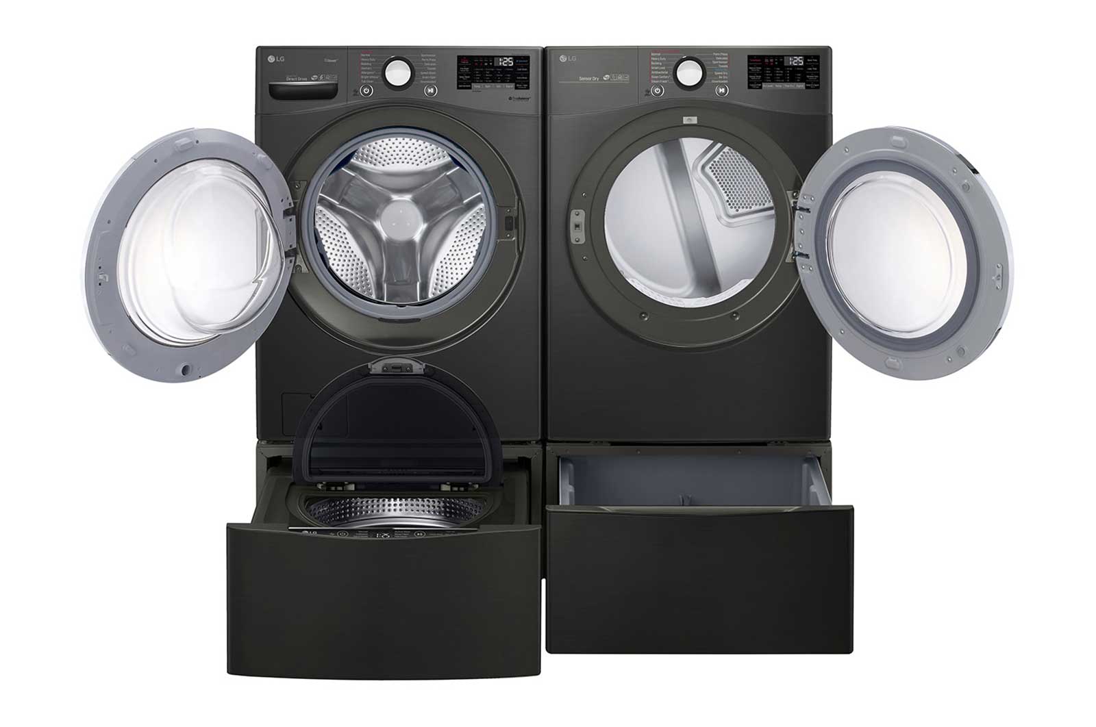 LG Laveuse à super grande capacité de 5,2 pi³ avec tambour en acier inoxydable NeveRust<sup>MC</sup>, WM3800HBA