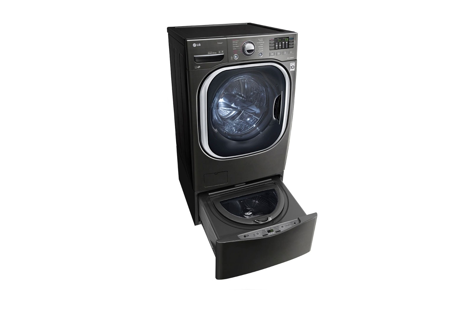LG Laveuse à chargement frontal de super grande capacité de 5,2 pi<sup>3</sup> dotée de la technologie TurboWash<sup>MC<sup/>, WM4370HKA