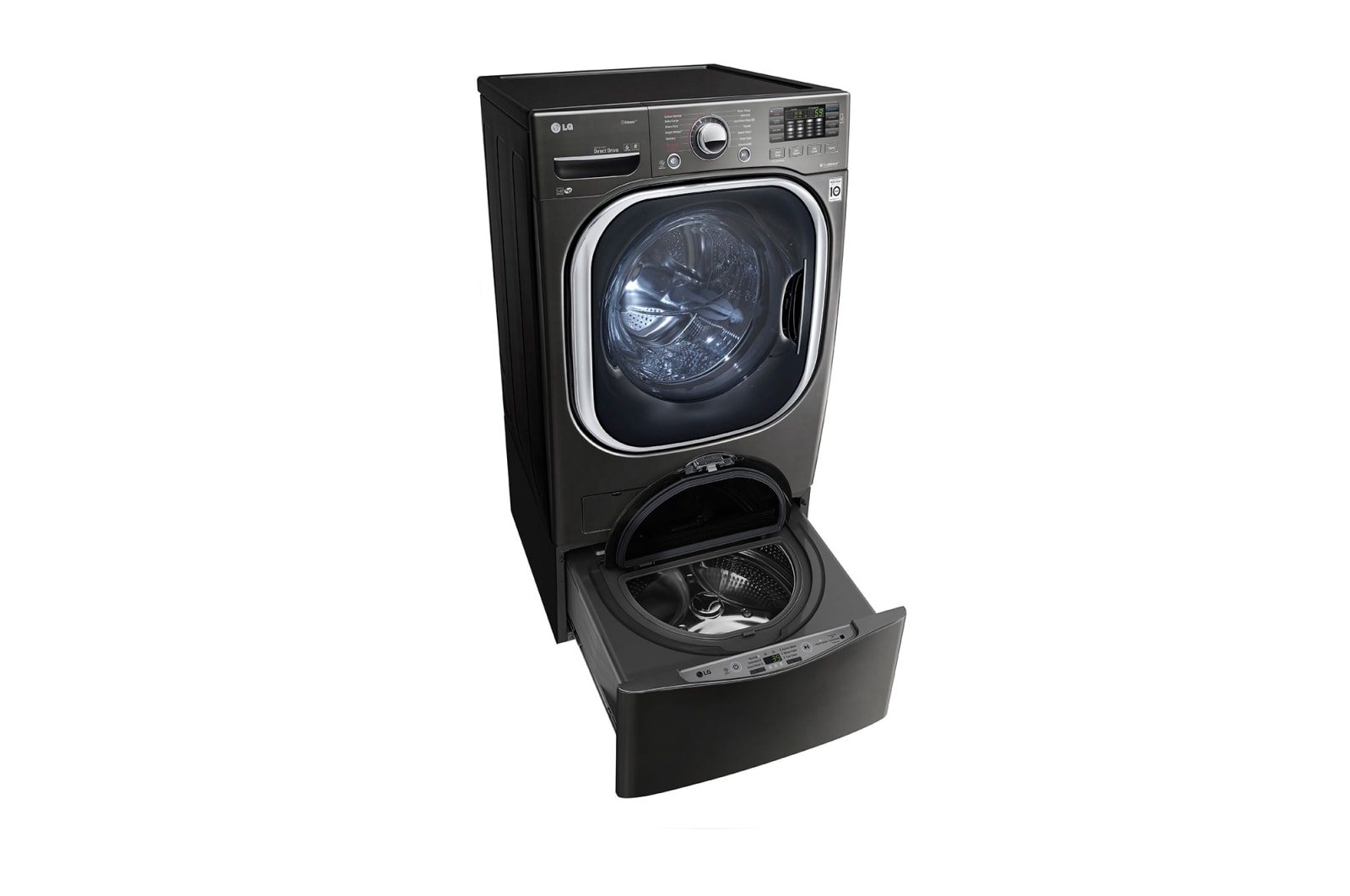 LG Laveuse à chargement frontal de super grande capacité de 5,2 pi<sup>3</sup> dotée de la technologie TurboWash<sup>MC<sup/>, WM4370HKA