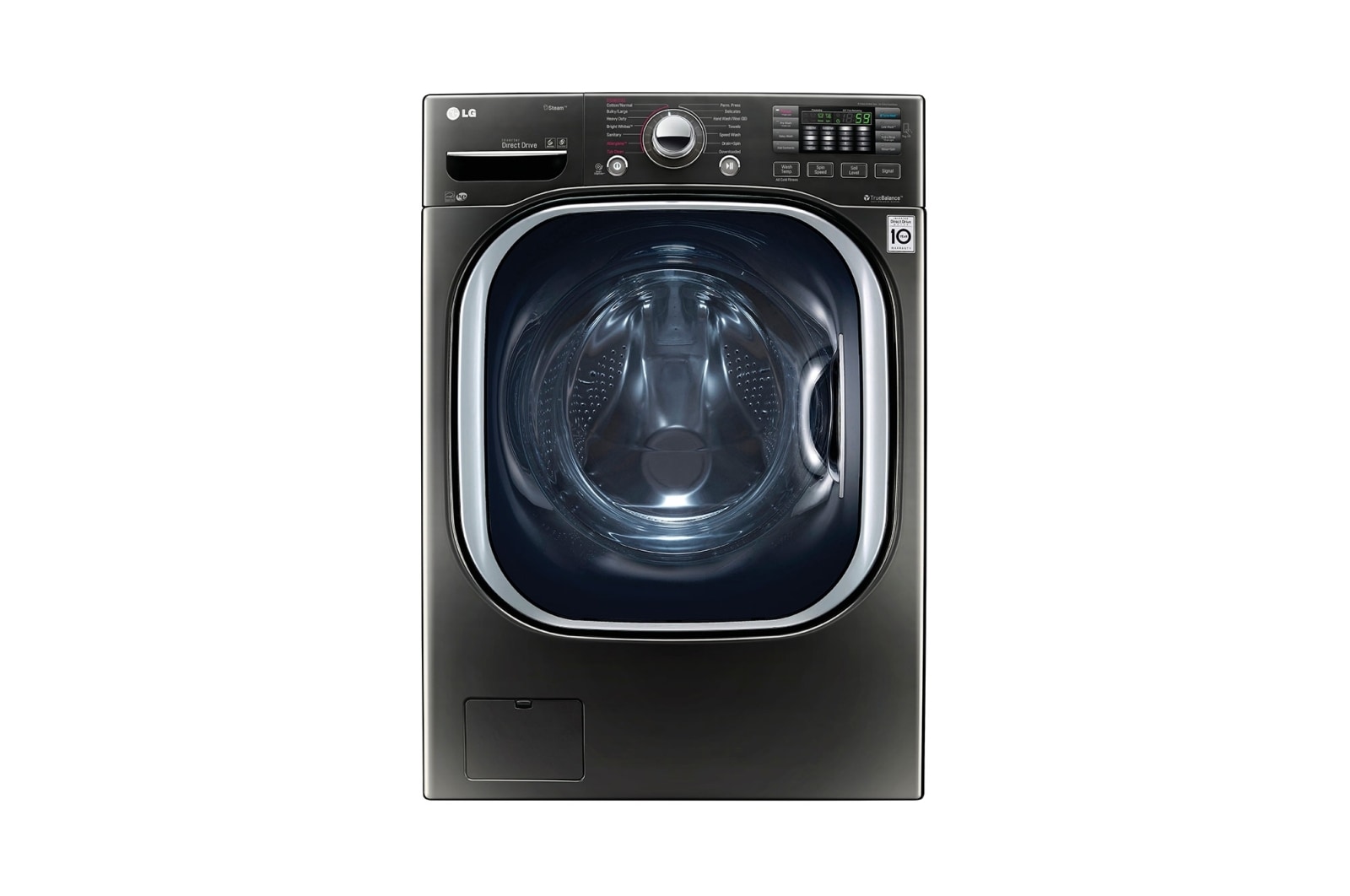 LG Laveuse à chargement frontal de super grande capacité de 5,2 pi<sup>3</sup> dotée de la technologie TurboWash<sup>MC<sup/>, WM4370HKA
