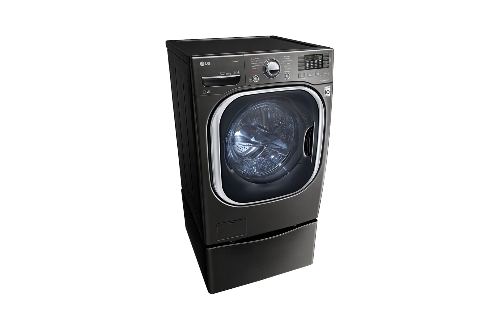 LG Laveuse à chargement frontal de super grande capacité de 5,2 pi<sup>3</sup> dotée de la technologie TurboWash<sup>MC<sup/>, WM4370HKA