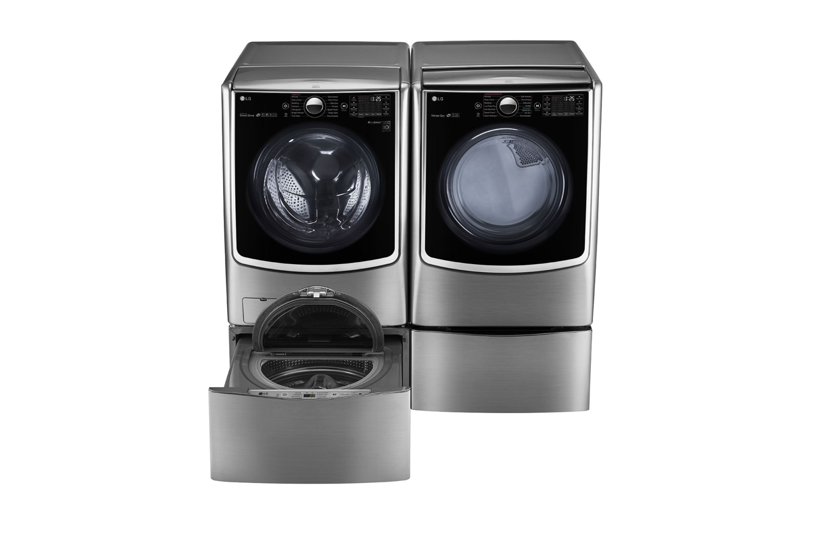 LG Laveuse à super grande capacité de 5,2 pi 3 avec panneau de commande dans la porte et technologie TurboWash<sup>MD</sup>, WM5000HVA
