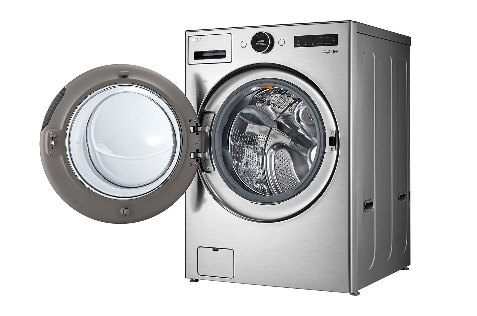 LG Laveuse intelligente à chargement frontal de 5,2 pi³ avec TurboWash<sup>MD</sup> 360° et technologie DD<sup>MD</sup> AI intégrée, homologuée ENERGY STAR<sup>MD</sup>, WM5500HVA