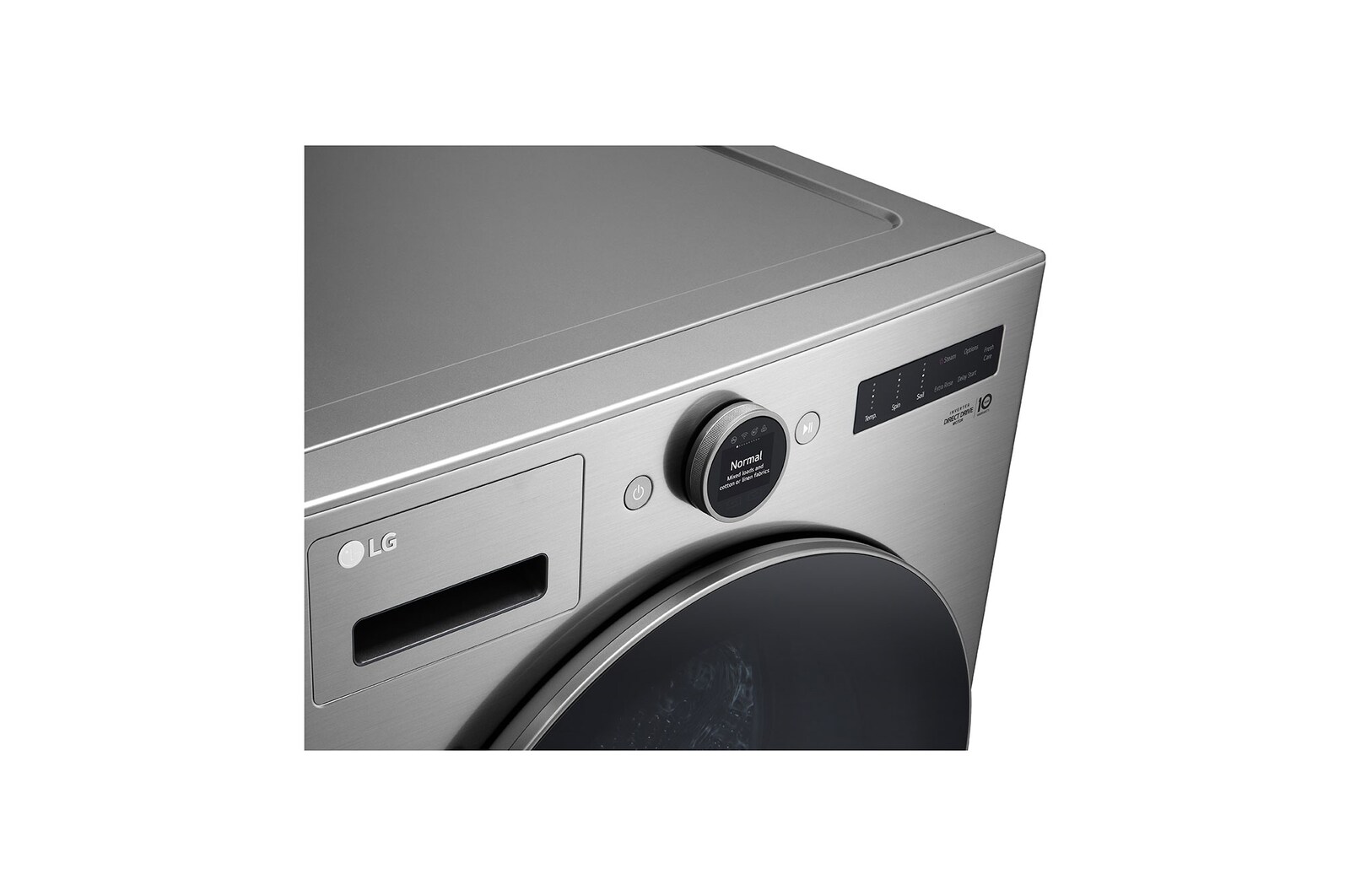 LG Laveuse à chargement frontal d’une super grande capacité de 5.2 pi3 dotée de la technologie ezDispense<sup>MC</sup>, WM5700HVA