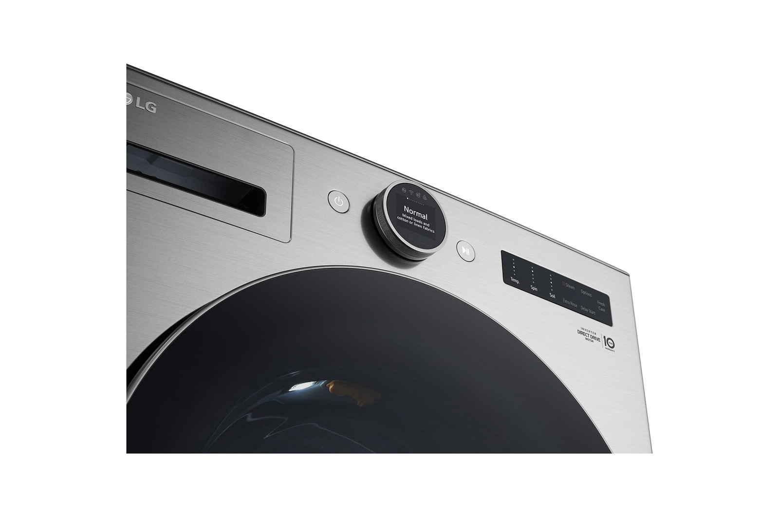 LG Laveuse à chargement frontal d’une super grande capacité de 5.2 pi3 dotée de la technologie ezDispense<sup>MC</sup>, WM5700HVA
