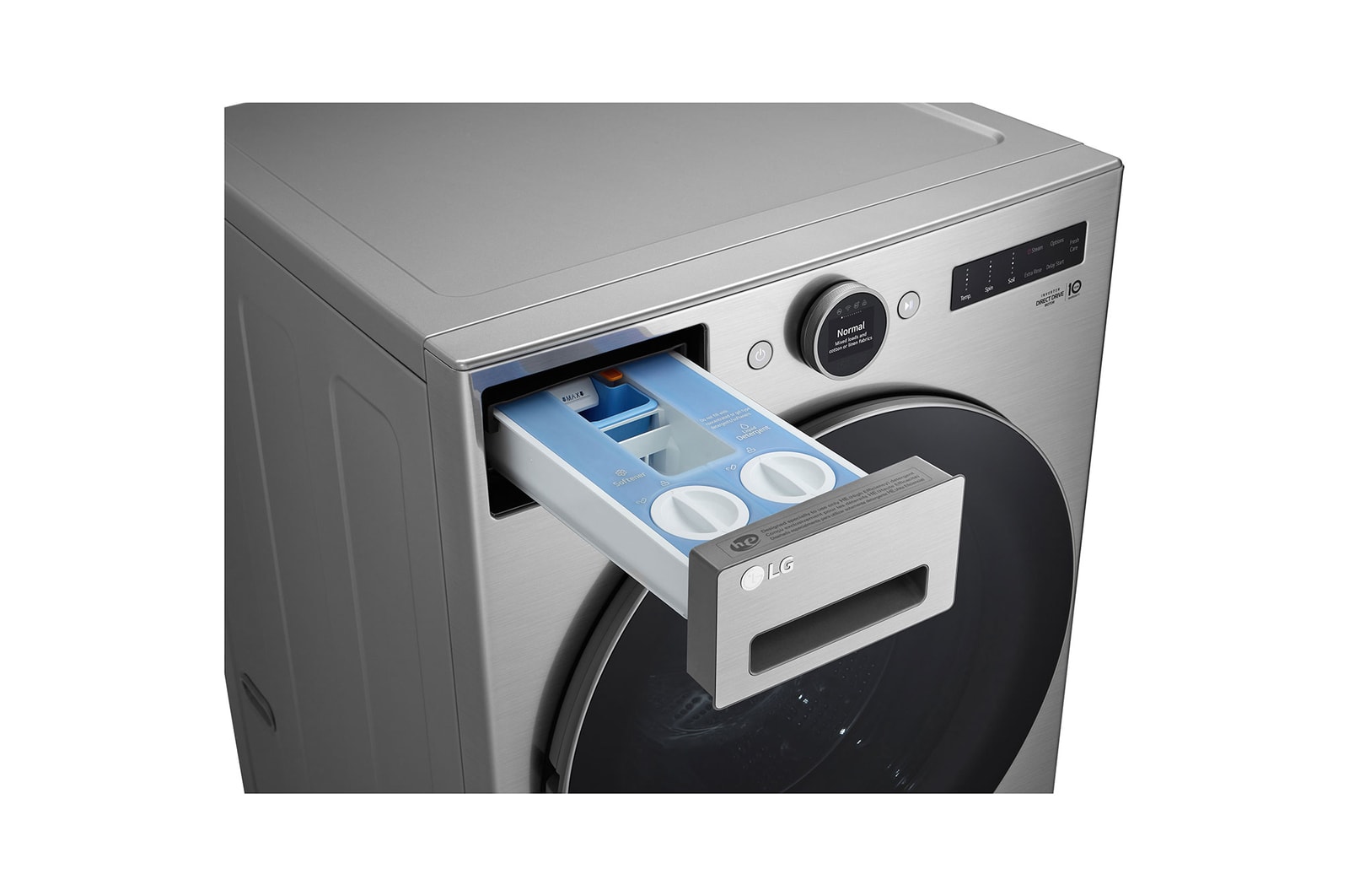 LG Laveuse à chargement frontal d’une super grande capacité de 5.2 pi3 dotée de la technologie ezDispense<sup>MC</sup>, WM5700HVA