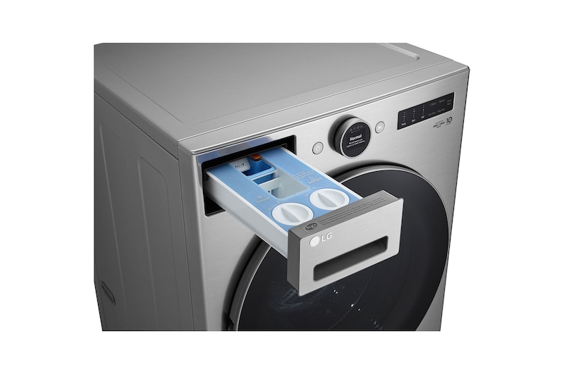 LG Laveuse à chargement frontal d’une super grande capacité de 5.2 pi3 dotée de la technologie ezDispense<sup>MC</sup>, WM5700HVA