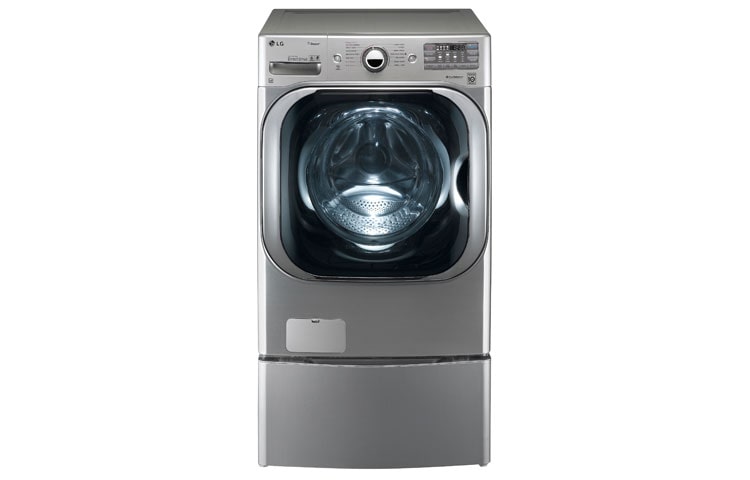 Vue avant de Laveuse à vapeur SteamWasher à hyper grande capacité de 6,0 pi 3 avec technologie TurboWash WM8000HVA