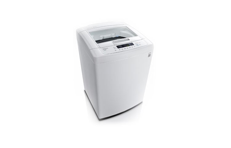 LG Laveuse haute efficacité à chargement par le haut de 5,0 pi 3 avec panneau de commande avant, WT1101CW