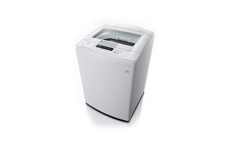 LG Laveuse haute efficacité à chargement par le haut de 5,0 pi 3 avec panneau de commande avant, WT1101CW
