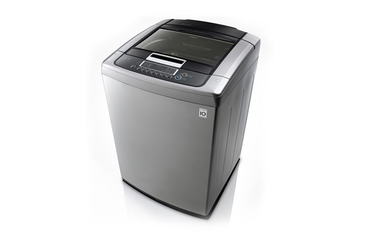 LG Laveuse haute efficacité à chargement par le haut de 5,2 pi 3 avec technologie WaveForce MC , WT1201CV