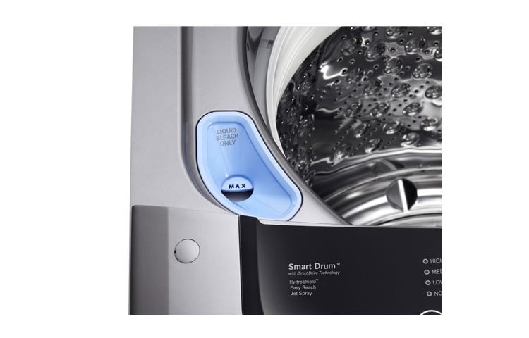 LG Laveuse haute efficacité à chargement par le haut de 5,2 pi 3 avec technologie WaveForce MC , WT1201CV