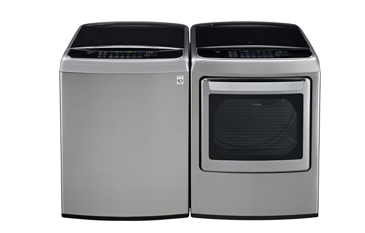 LG Laveuse à chargement vertical à HYPER grande capacité de 5,8 pi 3 et à haut rendement dotée de la technologie TurboWash MC , WT1701CV