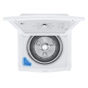 LG Laveuse à chargement vertical de 4,8 pi³ avec agitateur et couvercle en verre SlamProof, WT6105CW