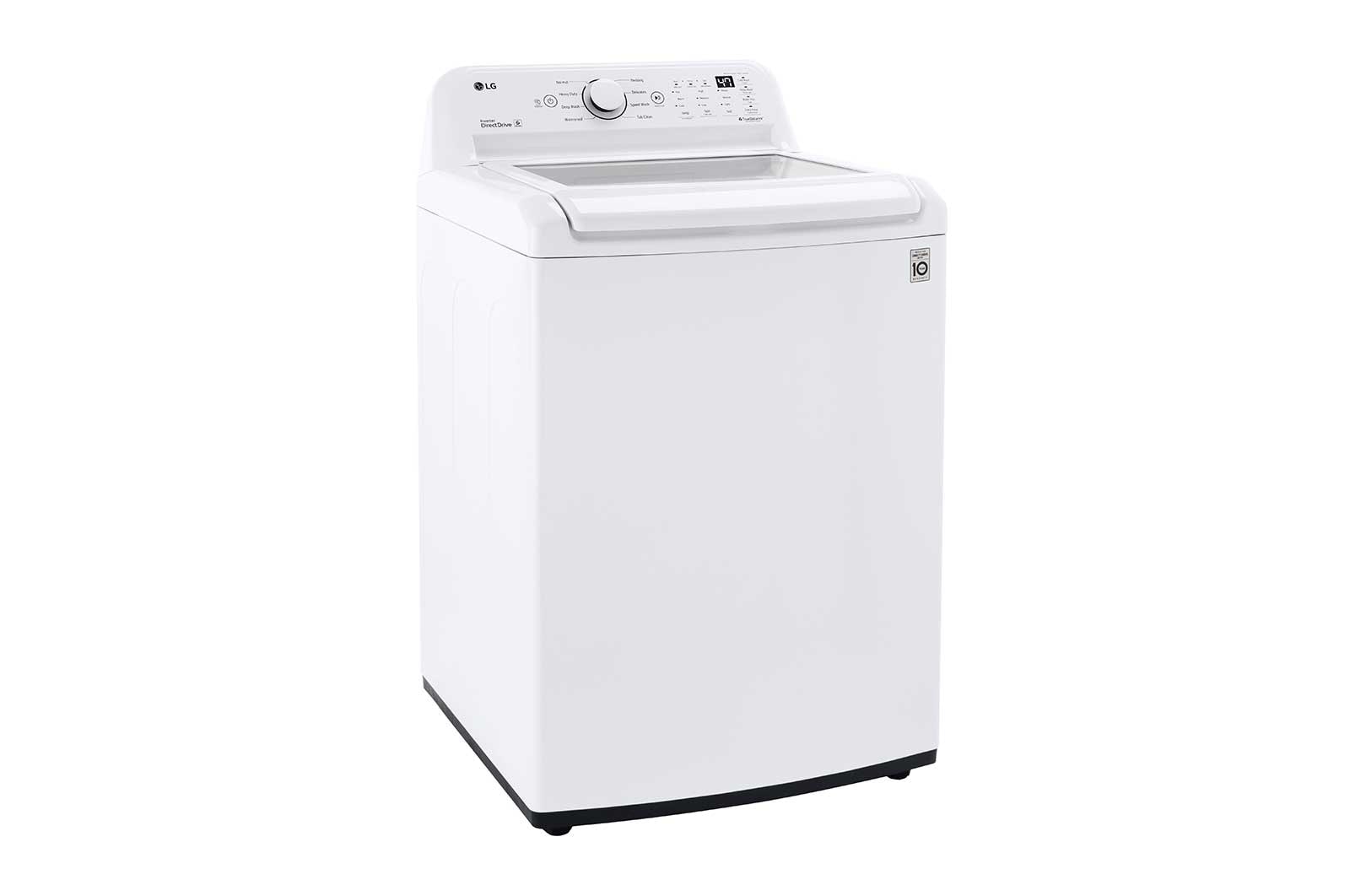LG Laveuse à chargement vertical à super grande capacité de 5,2 pi3 avec technologie TurboDrum<sup>MC</sup>, WT7010CW