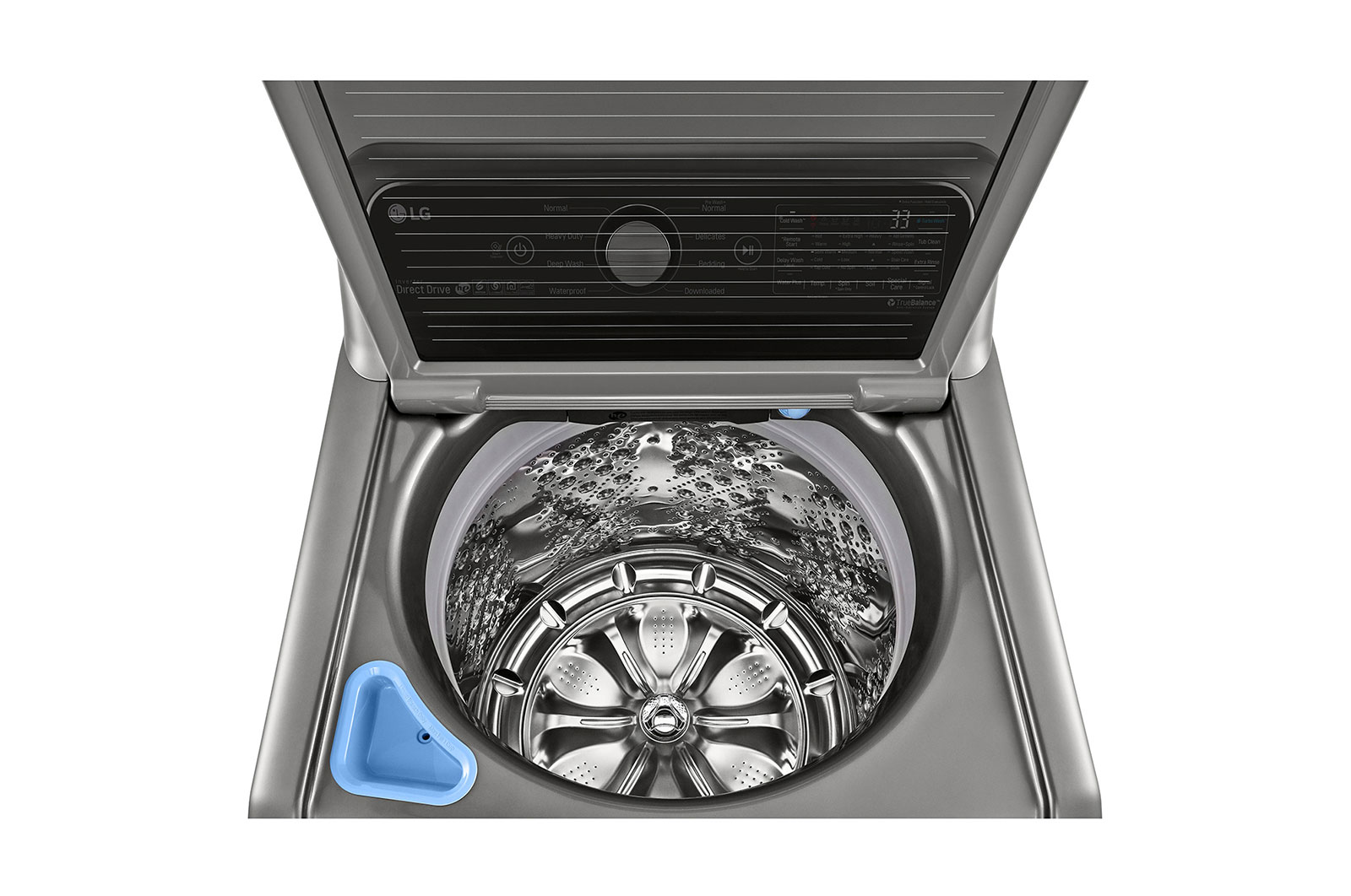 LG Laveuse à chargement vertical de 5,8 pi³ dotée de la technologie TurboWash3D<sup>MC</sup>, WT7300CV