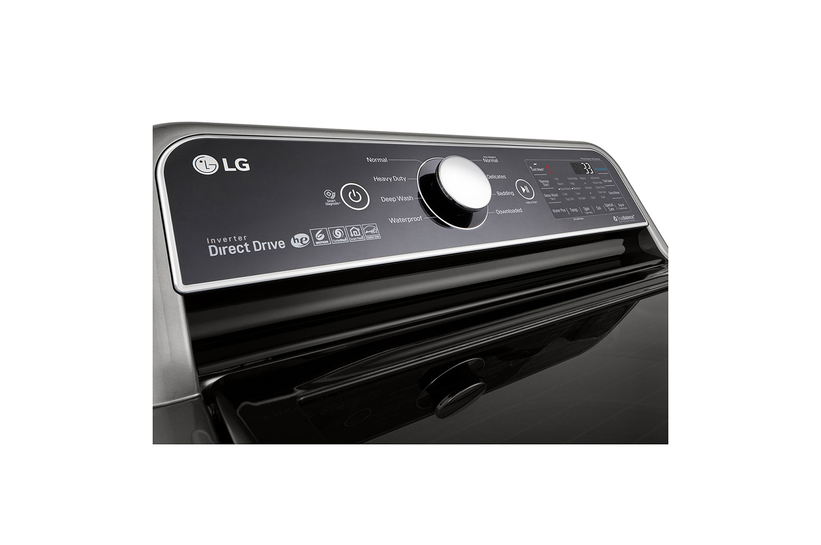 LG Laveuse à chargement vertical de 5,8 pi³ dotée de la technologie TurboWash3D<sup>MC</sup>, WT7300CV