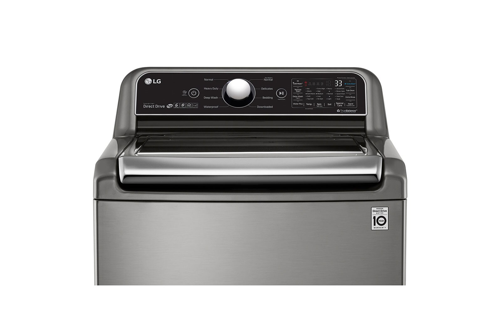 LG Laveuse à chargement vertical de 5,8 pi³ dotée de la technologie TurboWash3D<sup>MC</sup>, WT7300CV