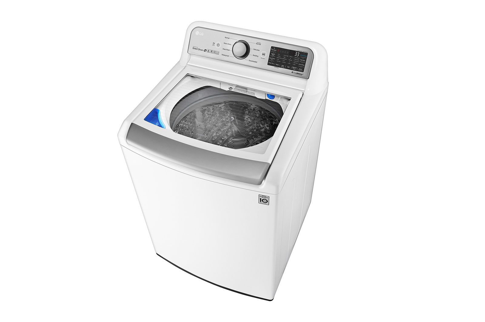 LG Laveuse à chargement vertical de 5,8 pi³ dotée de la technologie TurboWash3D<sup>MC</sup>, WT7300CW