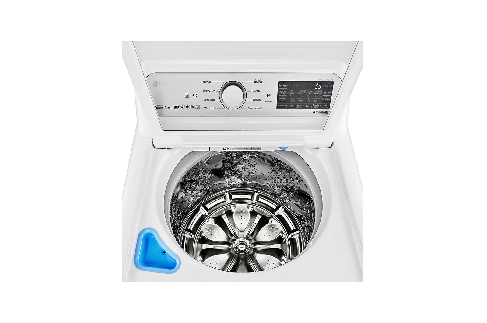 LG Laveuse à chargement vertical de 5,8 pi³ dotée de la technologie TurboWash3D<sup>MC</sup>, WT7300CW