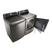 LG Laveuse à la vapeur à chargement vertical de 6,0 pi<sup>3</sup> à haute efficacité dotée de la technologie TurboWash, WT7600HVA