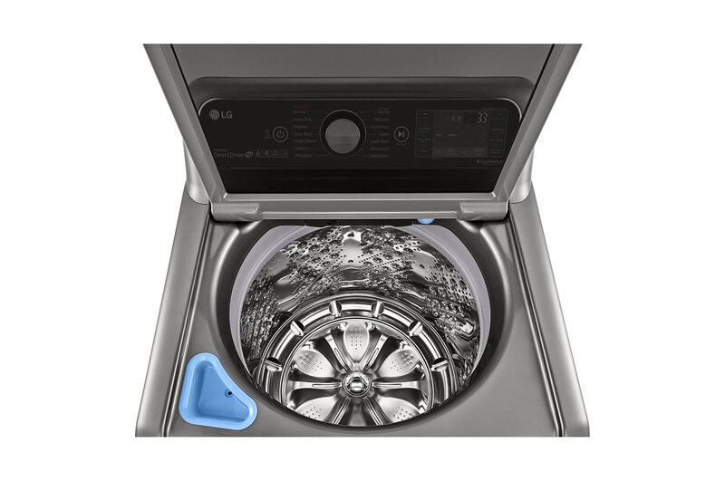LG Laveuse à chargement vertical d’une capactié de 5,8 pi<sup>3</sup>, WT7800HVA