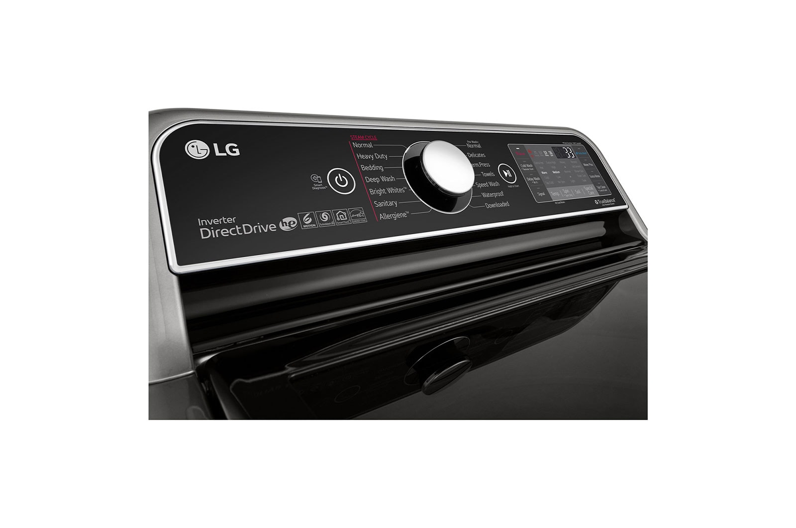 LG Laveuse à chargement vertical d’une capactié de 5,8 pi<sup>3</sup>, WT7800HVA