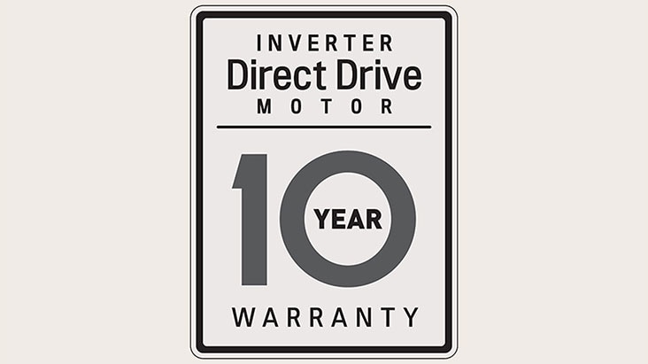 Moteur à inversion Direct Drive – Moins de vibrations, moins de bruit.