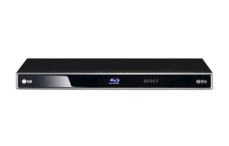 Vue avant de Les connexions sont au cœur du lecteur Blu-ray BD570C de LG. BD570C
