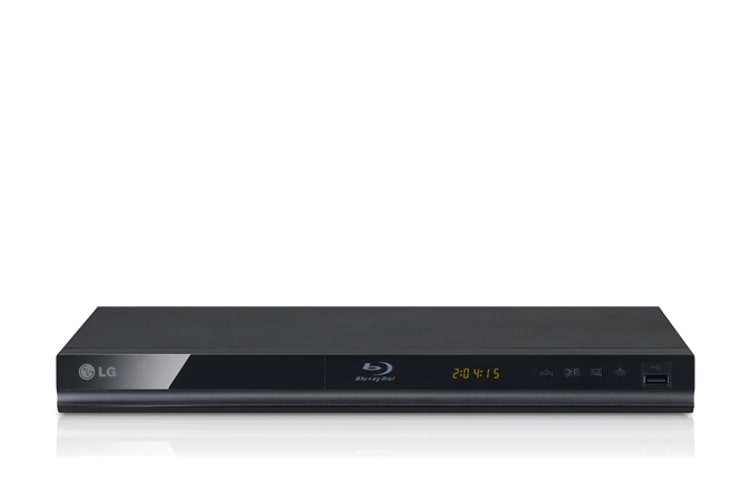Vue avant de Lecteur Blu-ray LG 2012 | Blu-ray Disc MC Playback | Conversion ascendante des DVD à 1080p | Sortie HDMI BP120