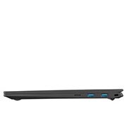 LG gram de 14 po avec écran IPS WUXGA, Windows 11 Home, Ordinateur portable Intel<sup>MD</sup> Core<sup>MD</sup> i7 Evo<sup>MC</sup> de 13ᵉ génération, 16 Go de RAM, disque SSD de 512 Go, noir, 14Z90R-K.AA75A9