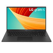 LG Ordinateur portable ultraléger LG gram de 15 po avec écran IPS FHD 16:9, plateforme Intel<sup>MD</sup> Core<sup>MD</sup> i7 Evo<sup>MC</sup> de 13<sup>e</sup> génération, Windows 11 Home, 16 Go de RAM, disque SSD de 512 Go, noir, 15Z90R-P.AA75A9